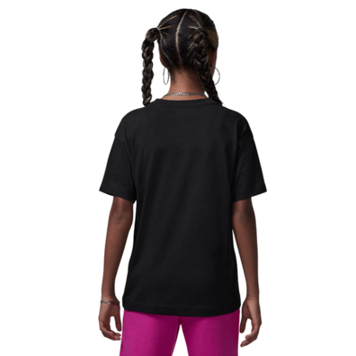 Jordan Girls JDB Push Through Graphic T-Shirt "Black"