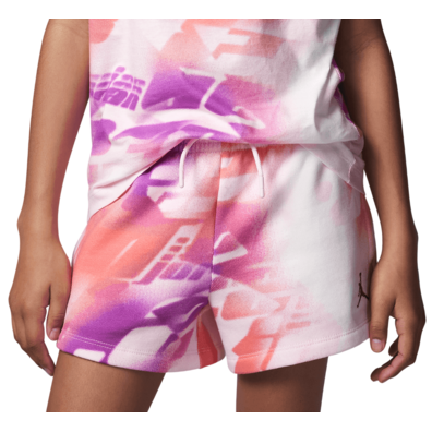 Jordan Girls Triple Team Printed Shorts "Arctic Pink"