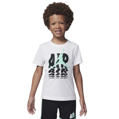 Jordan Infants JDB Galaxy French Terry Tee Shorts Set "Black"