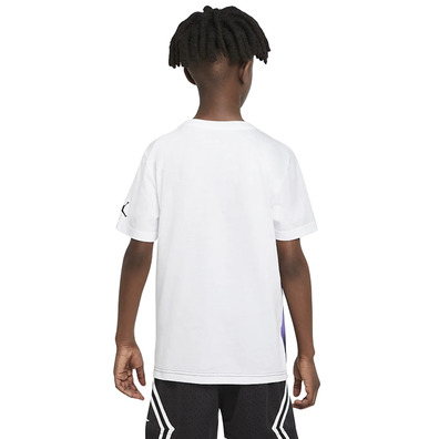 Jordan Kids Jumpman Brand 5 Dip Dye Tee "White"