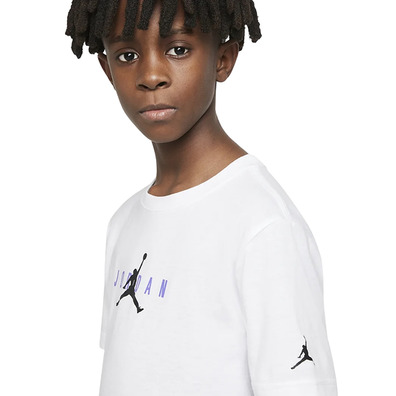 Jordan Kids Jumpman Brand 5 Dip Dye Tee "White"