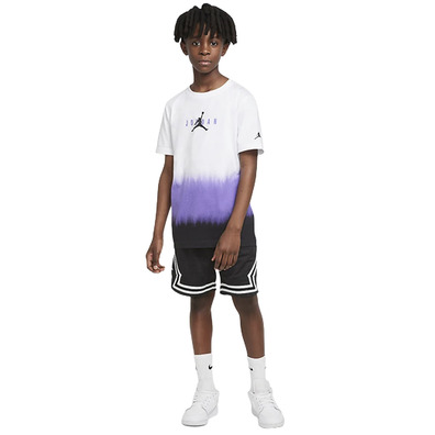 Jordan Kids Jumpman Brand 5 Dip Dye Tee "White"