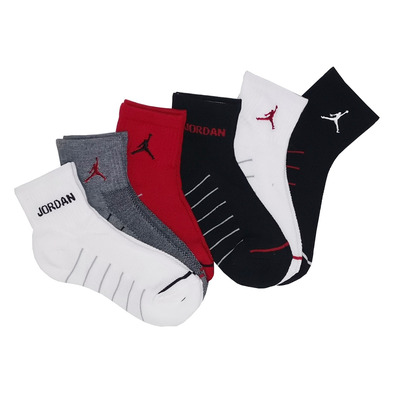 Jordan Kids Legend Quarter Socks 6 Pair