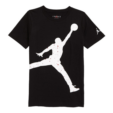 Jordan Kids Oversize Speckle Jumpman Tee "Black"