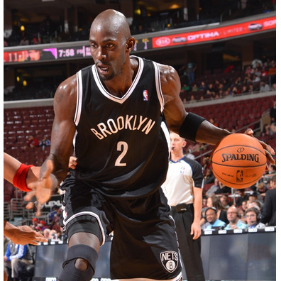 Adidas Camiseta Réplica Kevin Garnett Nets (negra)