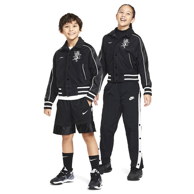 LeBron Kids' Basketball Jacket "Black"