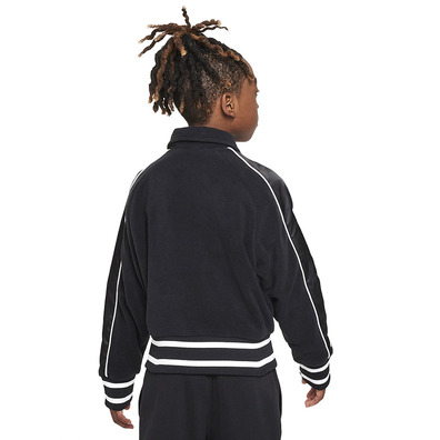 LeBron Kids' Basketball Jacket "Black"