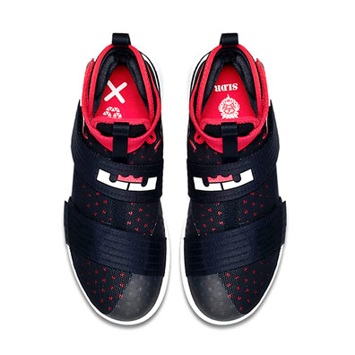 LeBron Soldier 10 SFG (GS) "Bred" (016/black/white/university red)