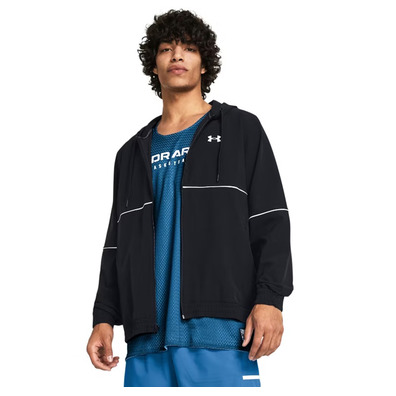 UA Men's Zone Woven Jacket "Black"