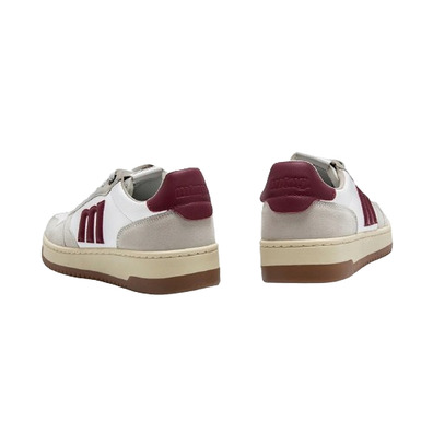 Mustang Sneakers Alfa "Off white-Bordeaux"