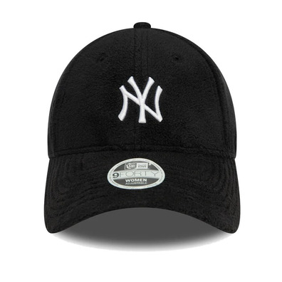 New Era MLB Womens NY Yankees Cosy 9FORTY Adjustable Cap "Black "