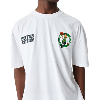 New Era NBA Boston Celtics Large Graphic Oversized T-Shirt