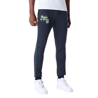 New Era NBA Boston Celtics Script Fleece Track Joggers