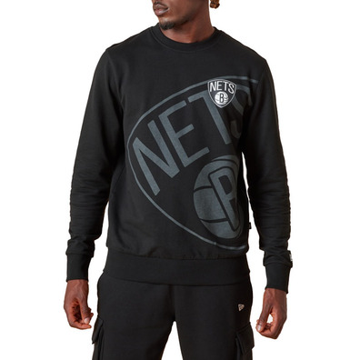 New Era NBA Brooklyn Nets Washed Graphic Sweatshirt