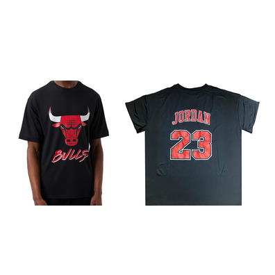 New Era NBA Bulls Logo Script Mesh Oversize  # 23 Jordan #