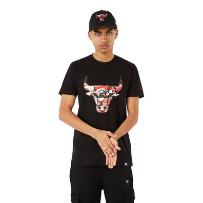 New Era NBA Chicago Bulls Camo Logo T-Shirt