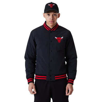 New Era NBA Chicago Bulls Team Logo Bomber Jacket