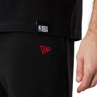 New Era NBA Chicago Bulls Script Logo Jogger "Black"