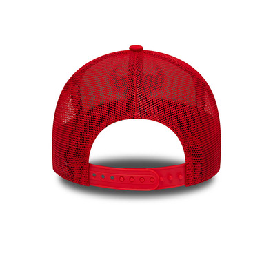 New Era NBA Chicago Bulls Team Colour A-Frame Trucker Cap "Red"