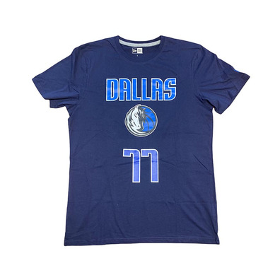 New Era NBA Dallas Mavericks Logo Tee # 77 DONCIC #