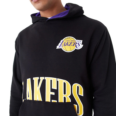 New Era NBA L.A Lakers Arch Graphic Oversized Pullover Hoodie