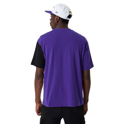 New Era NBA L.A Lakers Cut And Sew Oversized Tee