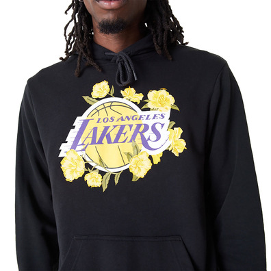 New Era NBA L.A Lakers Floral Graphic Pullover Hoodie