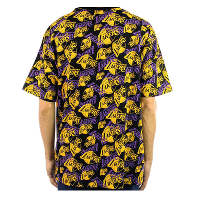 New Era NBA L.A Lakers Team AOP Oversize Tee