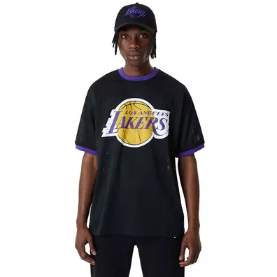 New Era NBA L.A Lakers Team Logo Mesh OS Tee