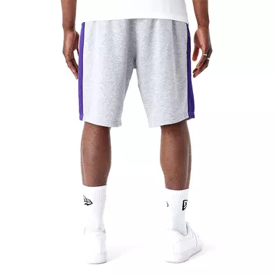 New Era NBA LA Lakers Mesh Panel Oversized Shorts