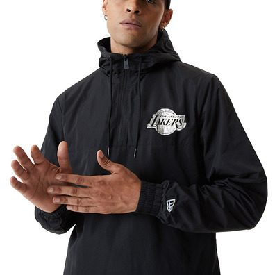 New Era NBA Los Angeles Lakers Metallic Windbreaker "Black"