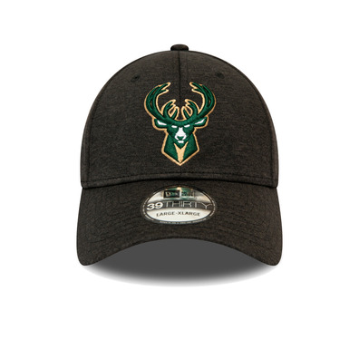 New Era NBA Milwaukee Bucks Black Base Team Pop 39THIRTY Cap