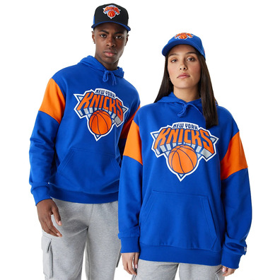 New Era NBA New York Knicks Colour Block Oversized Hoodie