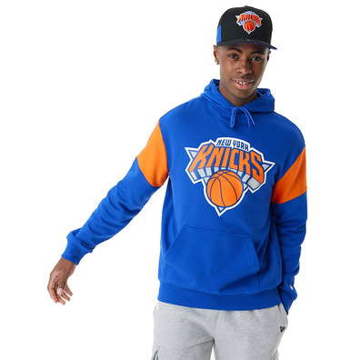 New Era NBA New York Knicks Colour Block Oversized Hoodie