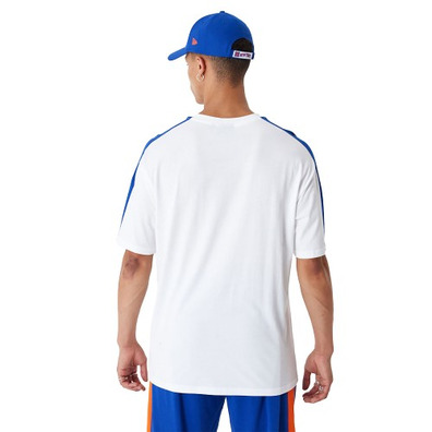 New Era NBA New York Knicks Colour Block Oversized T-Shirt