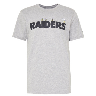 New Era NFL Snoopy Oakland Raiders X Peanuts T-shirt "Grey"