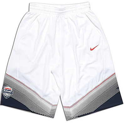 Short Réplica Basket USA (100/blanco/rojo/navy)