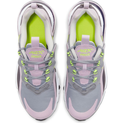 Nike Air Max 270 React (GS) "Lilac Waves"