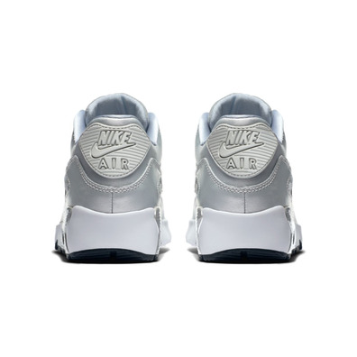 Nike Air Max 90 SE Leather (GS) "Metalli" (003/metallic platinum)