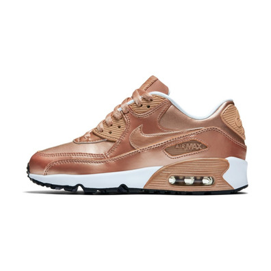 Nike Air Max 90 SE Leather (GS) "Tin Man" (900/metallic red bronze/white)