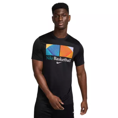 Nike Basketball Dri-FIT Graphics Tee "Black"