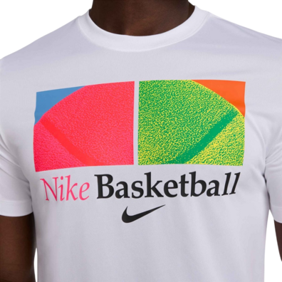 Nike Basketball Dri-FIT Graphics Tee "White"