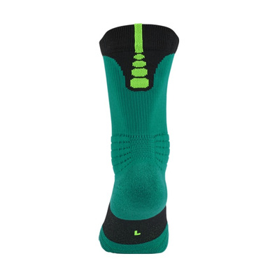 Nike Elite Versatility Crew Sock (352/rio teal/midnight turq/lt green spark)