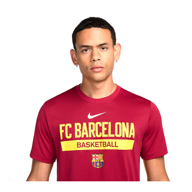 Nike Camiseta FCB M NK DF Prtc Rtl SS "Noble Red"