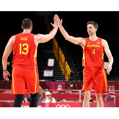 Nike Camiseta Replica Selección Española de Baloncesto #4 GASOL#