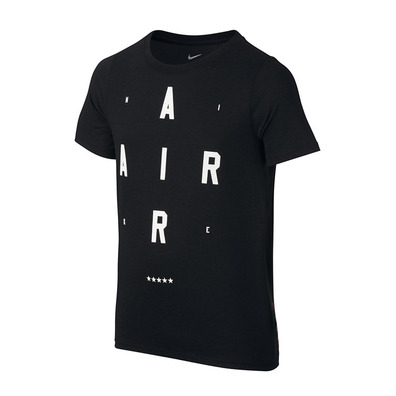 Nike Camiseta Triblend Gravity Air Tee Youth (010/black/white)