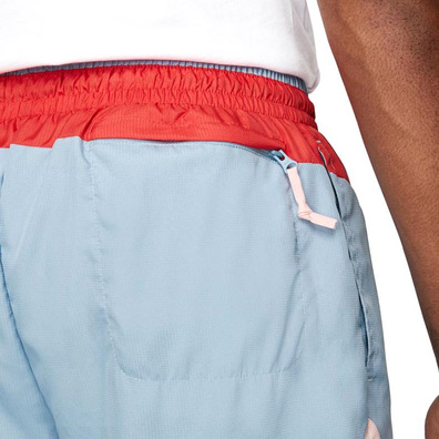 Nike DNA Woven Basketball Shorts "GreyRedPink"