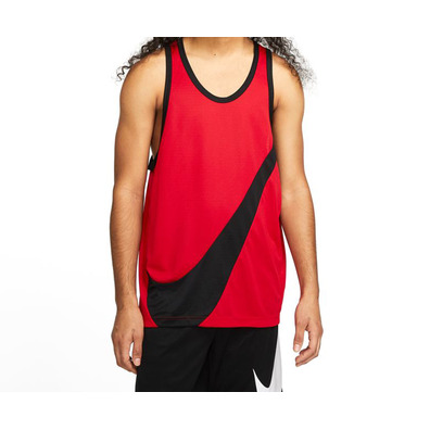 Nike Dri Fit Basket Crossover Jersey "RedBlack"