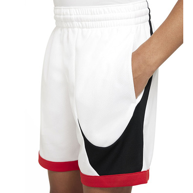 Nike Dri-FIT Basketball Shorts Boys "White"