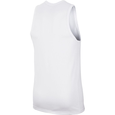 Nike Dri-FIT Men's Basketball SS Top "White"